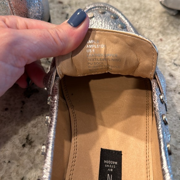 Steven silver loafers by Steve Madden - Picture 9 of 9